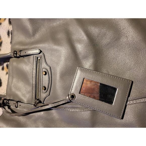 Balenciaga Papier A4 Tote in Taupe With Mirror - Picture 2 of 7